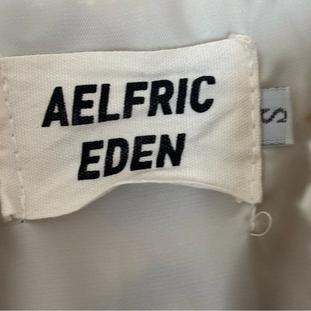Aelfric Eden Women’s Bear Print Puffer Jacket - Cream and Brown - Picture 3 of 11